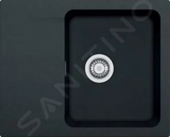 Franke Orion - OID 611-62 Tectonite Spoelbak, 620x500 Mm, Zwart 114.0288.569