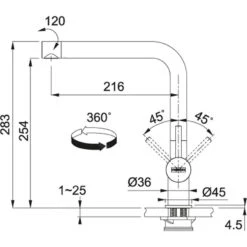 Franke Sets - Keukenset T13, Tectonite Spoelbak SID 610 En Keukenkraan Samoa, Grijs/chroom 143.0650.597 -Keuken Verkoop 077daba6fa11a51256df8b1f