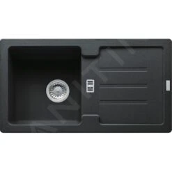 Franke Strata - STG 614-78 Fragraniet Spoelbak, 780x435 Mm, Onyx 114.0369.390