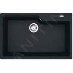 Franke Urban - Fragraniet Spoelbak UBG 610-78, 780x500 Mm, Mat Zwart 114.0637.594