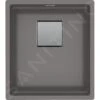 Franke Kubus 2 - Fragraniet Spoelbak KNG 110-37, 410x460 Mm, Steengrijs 125.0671.880