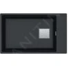 Franke Kubus 2 - Fragraniet Spoelbak KNG 110-62, 760x460 Mm, Onyx 125.0512.515