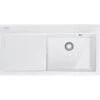 Franke Mythos - Keramische Spoelbak MTK 611-100/7, 1000x510 Mm, Glacier 124.0335.707