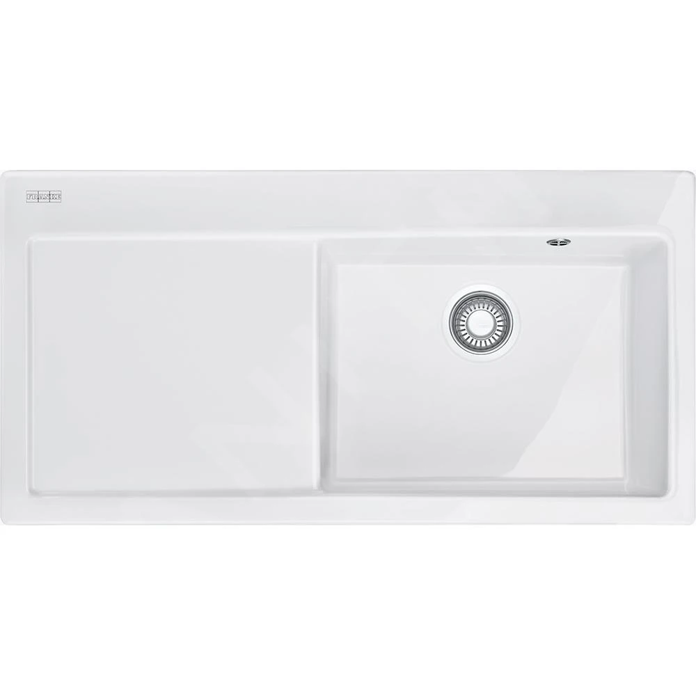 Franke Mythos - Keramische Spoelbak MTK 611-100/7, 1000x510 Mm, Glacier 124.0335.707 1 Franke Mythos - Keramische Spoelbak MTK 611-100/7, 1000x510 Mm, Glacier 124.0335.707