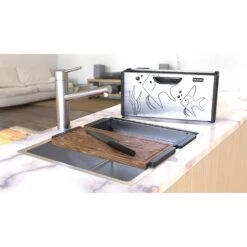 Franke Toebehoren - Box Center Voor Spoelbak Incl. Accessoires, Rvs/zwart Kunststof 112.0619.946 -Keuken Verkoop 3557e27b99c984c1238667eb