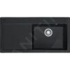 Franke Mythos - Keramische Spoelbak MTK 611-100/7, 1000x510 Mm, Onyx 124.0335.856