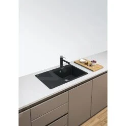 Franke Centro - Fragraniet Spoelbak CNG 611-78 TL/7, 780x500 Mm, Onyx 114.0637.510 -Keuken Verkoop 3f7cde21af1977c45bc4f686