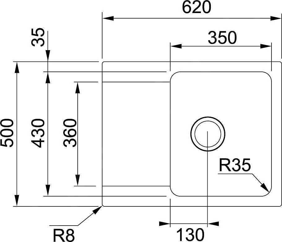 Franke Sets - Set T94, Tectonite Spoelbak OID 611-62 En Kraan FP 9000.031, Grijs/chroom 143.0675.616 2 Franke Sets - Set T94, Tectonite Spoelbak OID 611-62 En Kraan FP 9000.031, Grijs/chroom 143.0675.616 - Image 2