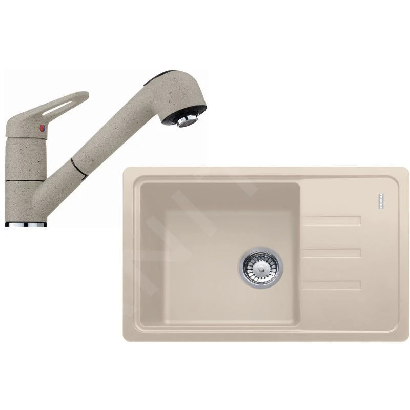 Franke Sets - Keukenset G118, Fragraniet Spoelbak BSG 611-62 + Kraan FC 9547.082, Sahara 114.0440.848 1 Franke Sets - Keukenset G118, Fragraniet Spoelbak BSG 611-62 + Kraan FC 9547.082, Sahara 114.0440.848