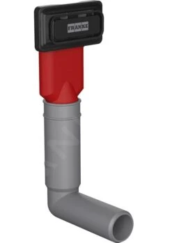 Franke Toebehoren - Verborgen Overloop Colorline Vierkant, Mat Zwart 112.0657.273