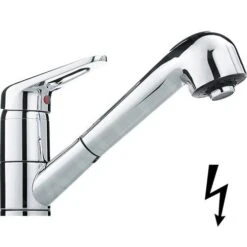 Franke Kranen - Keukenkraan FC 6311 Met Uittrekbare Douchekop, Chroom 115.0513.037