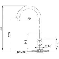 Franke Sets - Set T94, Tectonite Spoelbak OID 611-62 En Kraan FP 9000.031, Grijs/chroom 143.0675.616 7 Franke Sets - Set T94, Tectonite Spoelbak OID 611-62 En Kraan FP 9000.031, Grijs/chroom 143.0675.616 -Keuken Verkoop 43bf0519b81f027f8b140207 8