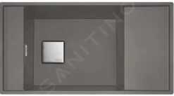 Franke Fresno - Fragraniet Spoelbak FSG 211/111, 860x458 Mm, Grijze Steen 135.0652.560