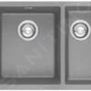 Franke Sirius - Tectonite Spoelbak SID 160/2, 560x440, Grijs 125.0582.208
