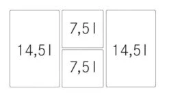Franke Sorters - Easysort 600-2-2 Inbouw Prullenbak 121.0494.193 -Keuken Verkoop 4e5421280ddb951dada6d156