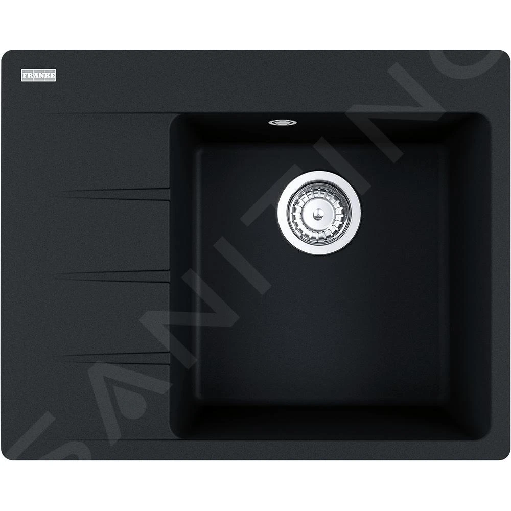 Franke Centro - Fragraniet Spoelbak CNG 611-62 TL/7, 620x500 Mm, Onyx 114.0637.492 1 Franke Centro - Fragraniet Spoelbak CNG 611-62 TL/7, 620x500 Mm, Onyx 114.0637.492