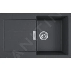 Franke Sets - Set T84, Tectonite Spoelbak S2D 611-78, Zwart + Keukenkraan FP 9000, Onyx NEW 143.0618.726 -Keuken Verkoop 77f4049f3009817f35e7fae6