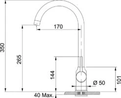 Franke Sets - Keukenset T30, OID 611-78 Tectonite Spoelbak, Zwart + FP 9900 Keukenkraan, Onyx NEW 114.0366.039 -Keuken Verkoop 7fd51063c171592bf4a5013b
