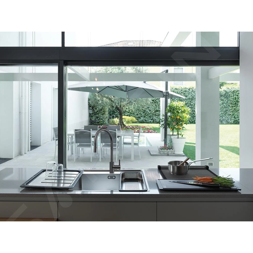 Franke Eos Neo - Keukenkraan FC 0045.502 Met Uittrekbare Sproeikop, Zwart 115.0613.671 4 Franke Eos Neo - Keukenkraan FC 0045.502 Met Uittrekbare Sproeikop, Zwart 115.0613.671 - Image 4