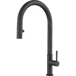 Franke Maris - Keukenkraan FP 6698.901 Met Uittrekbare Sproeikop, Mat Zwart 115.0576.698