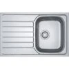 Franke Spark - Spoelbak SKN 611-79, 790x500 Mm, Rvs 101.0612.525