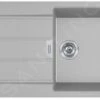 Franke Sirius 2.0 - Tectonite Spoelbak S2D 611-100, 1000x500 Mm, Grijs 143.0651.011