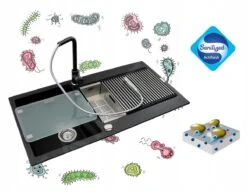 Franke Sets - Set G220, Fragraniet Spoelbak CNG 611-62 TL/7 En Keukenkraan Samoa, Onyx/chroom 114.0650.747 -Keuken Verkoop PHOTO 107