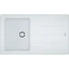 Franke Basis - Fragraniet Spoelbak BFG 611-86, 860x500 Mm, Ijswit 114.0494.912