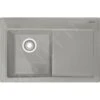 Franke Mythos - Keramische Spoelbak MTK 611-78/2, 780x510 Mm, Perlgrau Matt 124.0433.448