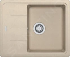 Franke Basis - BFG 611-62 Fragraniet Spoelbak, 620x500 Mm, Zand 114.0285.108