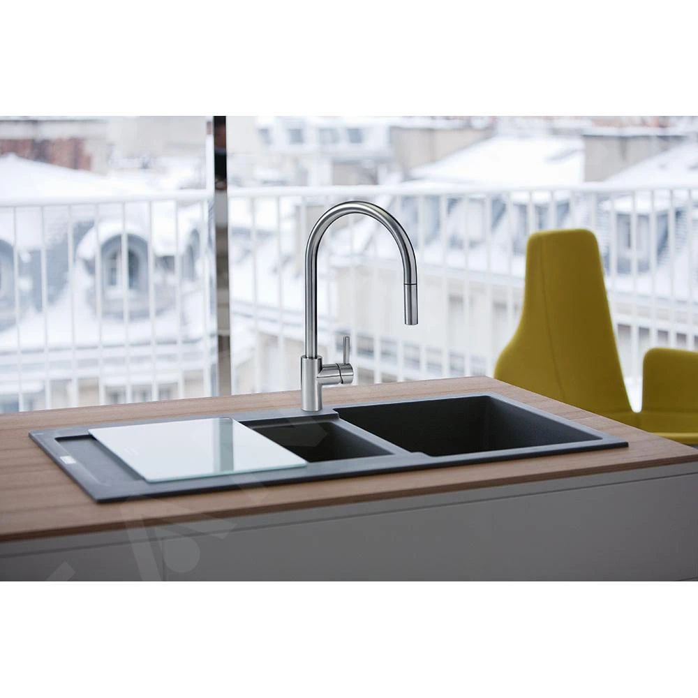 Franke Eos Neo - Keukenkraan FC 0045.501 Met Uittrekbare Sproeikop, Rvs 115.0590.045 5 Franke Eos Neo - Keukenkraan FC 0045.501 Met Uittrekbare Sproeikop, Rvs 115.0590.045 - Image 5