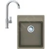 Franke Sets - Set G240, Fragraniet Spoelbak MRG 610-37 RTL En Keukenkraan FP 0408.031, Kasjmier/chroom 114.0675.650