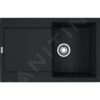 Franke Maris - Fragraniet Spoelbak MRG 611, 780x500 Mm, Mat Zwart 114.0637.576