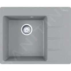 Franke Sets - Set G214, Fragraniet Spoelbak CNG 611-62 TL/2 En Keukenkraan FP 0408.031, Grijze Steen/chroom 114.0650.763 -Keuken Verkoop d1d3a14449491a3b0b6a23d4