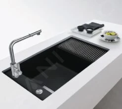 Franke Fresno - Fragraniet Spoelbak FSG 211/11, 860x458 Mm, Onyx 135.0539.538 -Keuken Verkoop d885c0bc4274a1241f78ff16