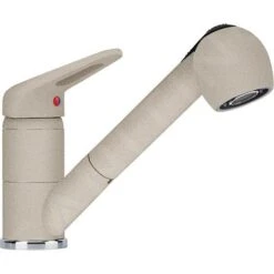 Franke Kranen - Keukenkraan FC 9547.082, Met Uittrekbare Sproeikop, Sahara 115.0470.663