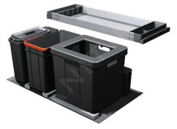 Franke Sorters - Composta 350-90 Inbouw Prullenbak 121.0307.528 1 Franke Sorters - Composta 350-90 Inbouw Prullenbak 121.0307.528