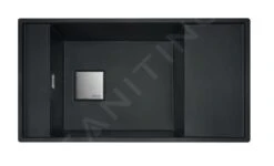 Franke Fresno - Fragraniet Spoelbak FSG 611-88, 877x495 Mm, Onyx 114.0616.906