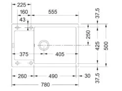 Franke Sets - Keukenset G75, Fragraniet Spoelbak MRG 611-78 BB, Onyx + Samoa Kraan, Chroom 114.0365.425 -Keuken Verkoop f78616122f015b48bd5c2e26 5