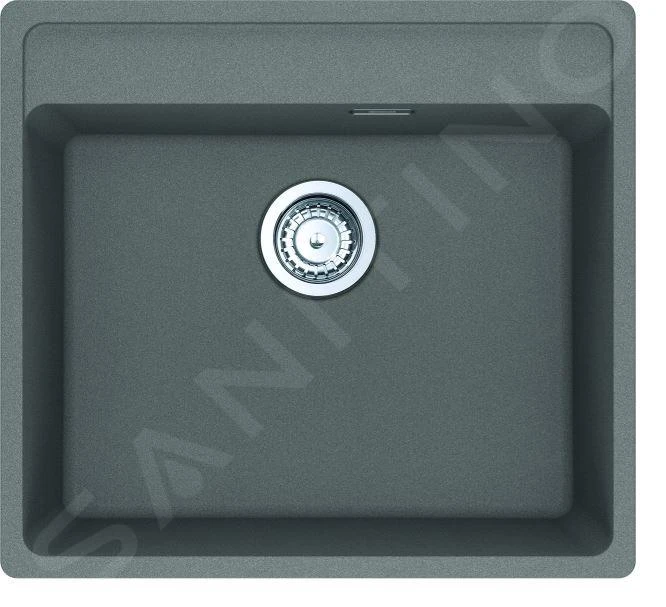 Franke Sets - Set G246, Fragraniet Spoelbak MRG 610-52 RTL En Keukenkraan Samoa, Grijze Steen/chroom 114.0675.621 4 Franke Sets - Set G246, Fragraniet Spoelbak MRG 610-52 RTL En Keukenkraan Samoa, Grijze Steen/chroom 114.0675.621 - Image 4