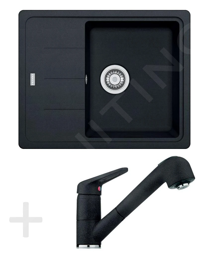 Franke Sets - Keukenset G55, BFG 611-62 Graniet Spoelbak, Onyx + FC 9547 Keukenkraan, Onyx 114.0323.817 1 Franke Sets - Keukenset G55, BFG 611-62 Graniet Spoelbak, Onyx + FC 9547 Keukenkraan, Onyx 114.0323.817